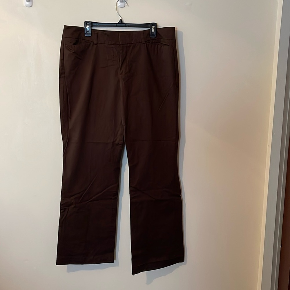 Brown Dockers women’s dress pants